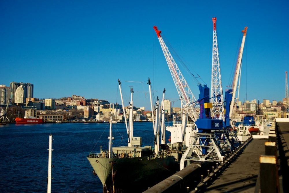 Сетевая инфраструктура в морских портах